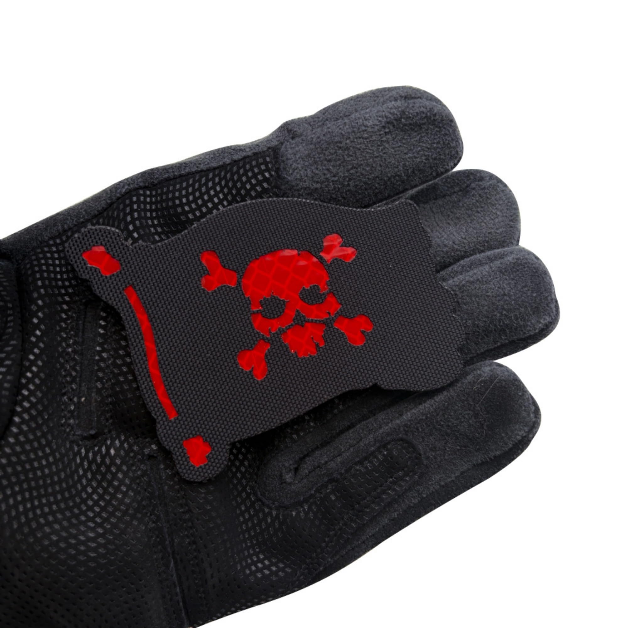 Pirate Skull Flag Tactical Morale Appliques Luminous Patches, Hook and Loop Backing, Glow in Dark Laser Cut Patch Badges, 3.15 x 2.36 inch - Image 7