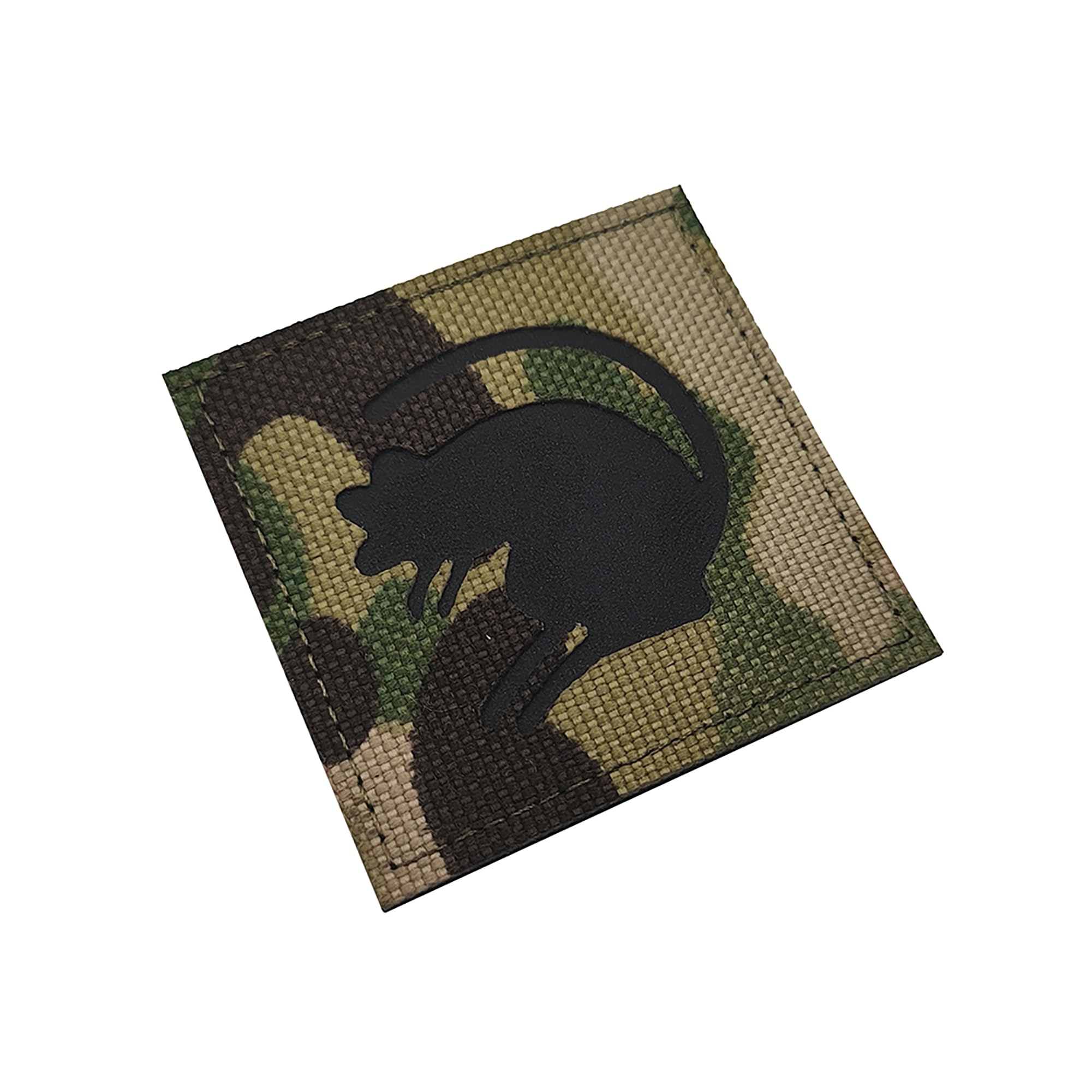 Rat Tags IR Infrared Reflective Patches Tactical Military Morale Emblem Armband Badges Appliques Hook and Loop for Backpacks, Uniforms, Jeans, Jackets, Vests, Hats - Image 6