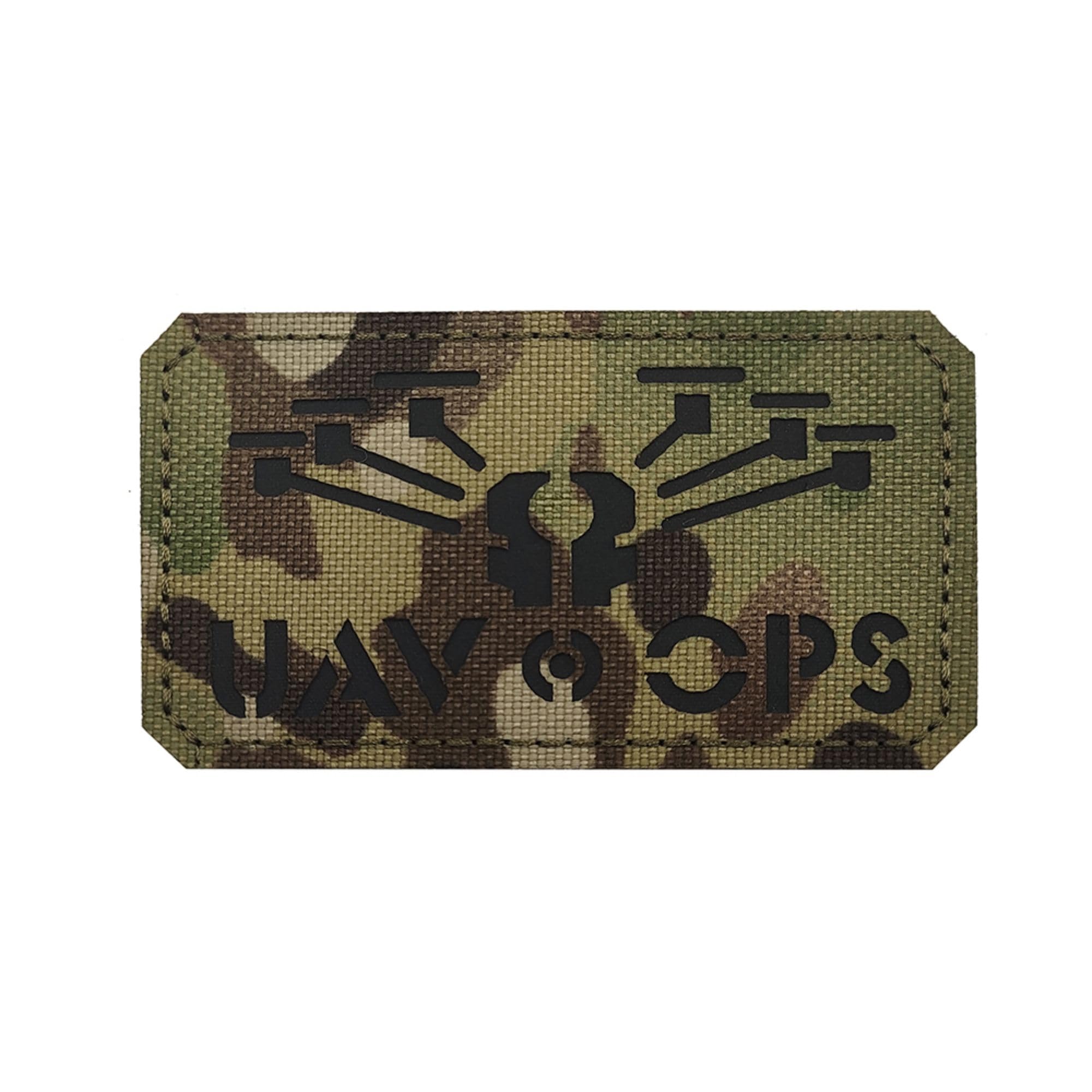 Reflective Drone Pilot Patch, Drone Pilot Hook Loop Fastener Backing Tactical Emblem Badges Decorative Appliques for Backpacks, Hats, Helmets, Clothes, Jackets - Image 9