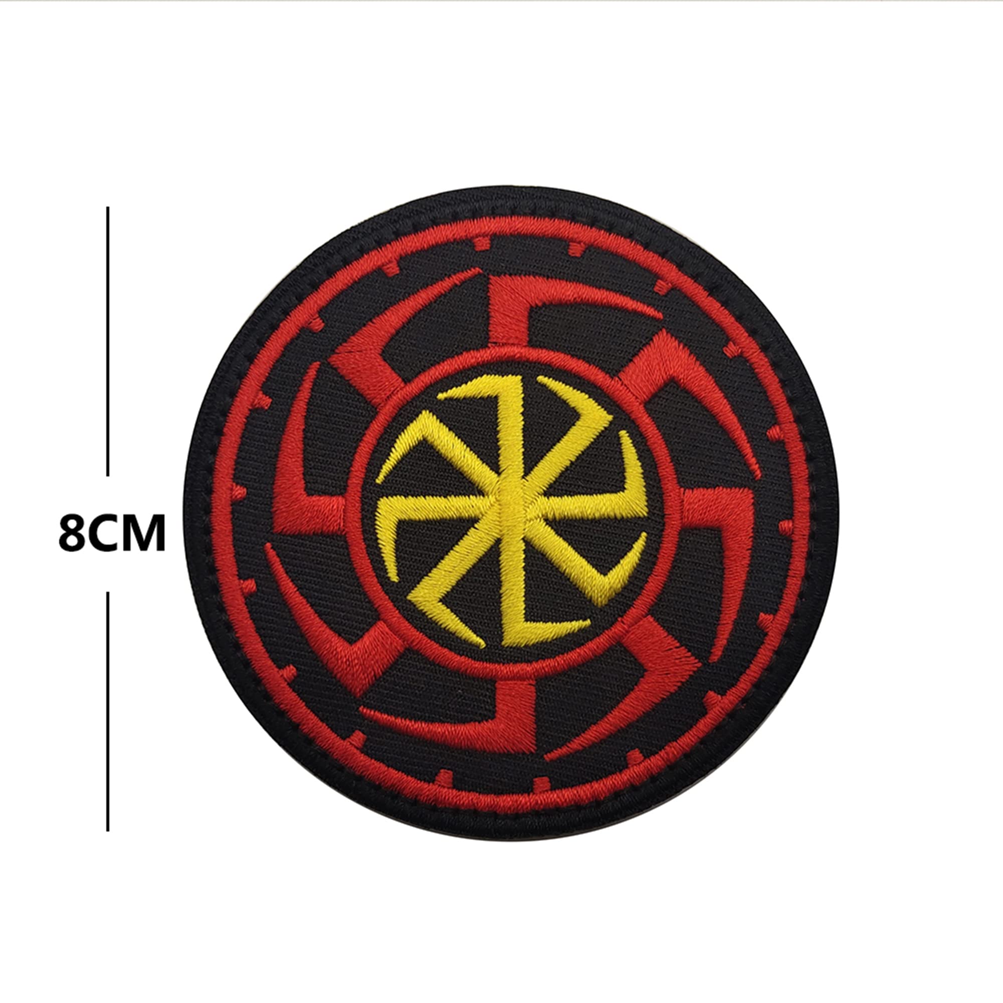 Russian FSB Alfa Kolovrat Embroidery Patch Tactical Military Morale Embroidered Fabric Patches Logo Symbol Armband Sticker Badges DIY Appliques with Fastener Hook and Loop Backing - Image 5