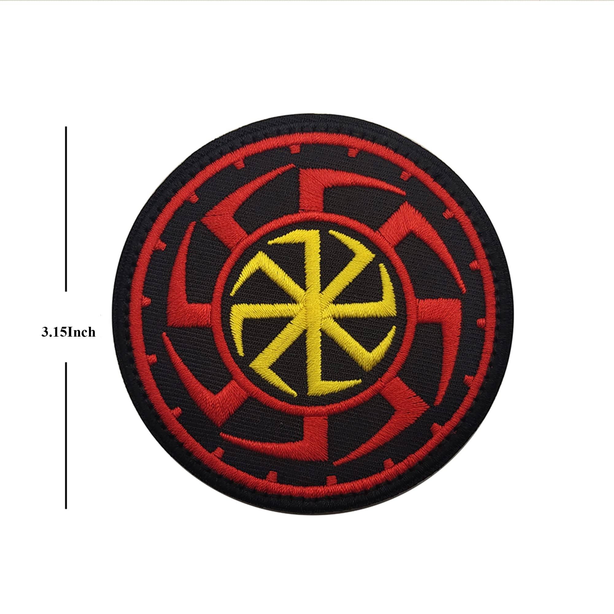 Russian FSB Alfa Kolovrat Embroidery Patch Tactical Military Morale Embroidered Fabric Patches Logo Symbol Armband Sticker Badges DIY Appliques with Fastener Hook and Loop Backing - Image 6
