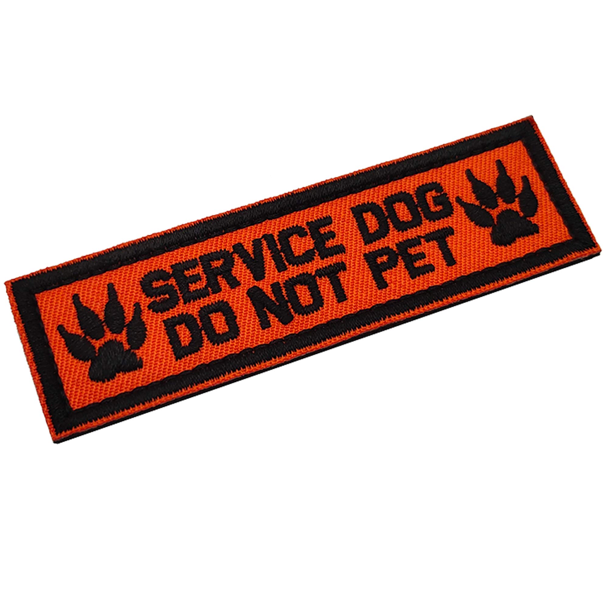 SAR Dogs Embroidered Patch, Customizable Service Dog Do not Pet Training Patches Tactical Gear Military Badges Decorative Appliques with Hook and Loop Fastener Backing for Vest Harness Collar - Image 9