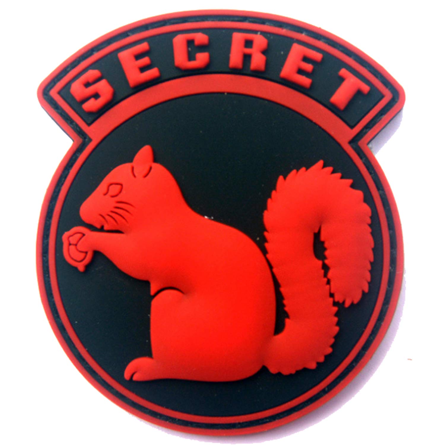 Secret Squirrel Morale PVC Patch 3.15 x 2.64 inch 2PCS - Image 2