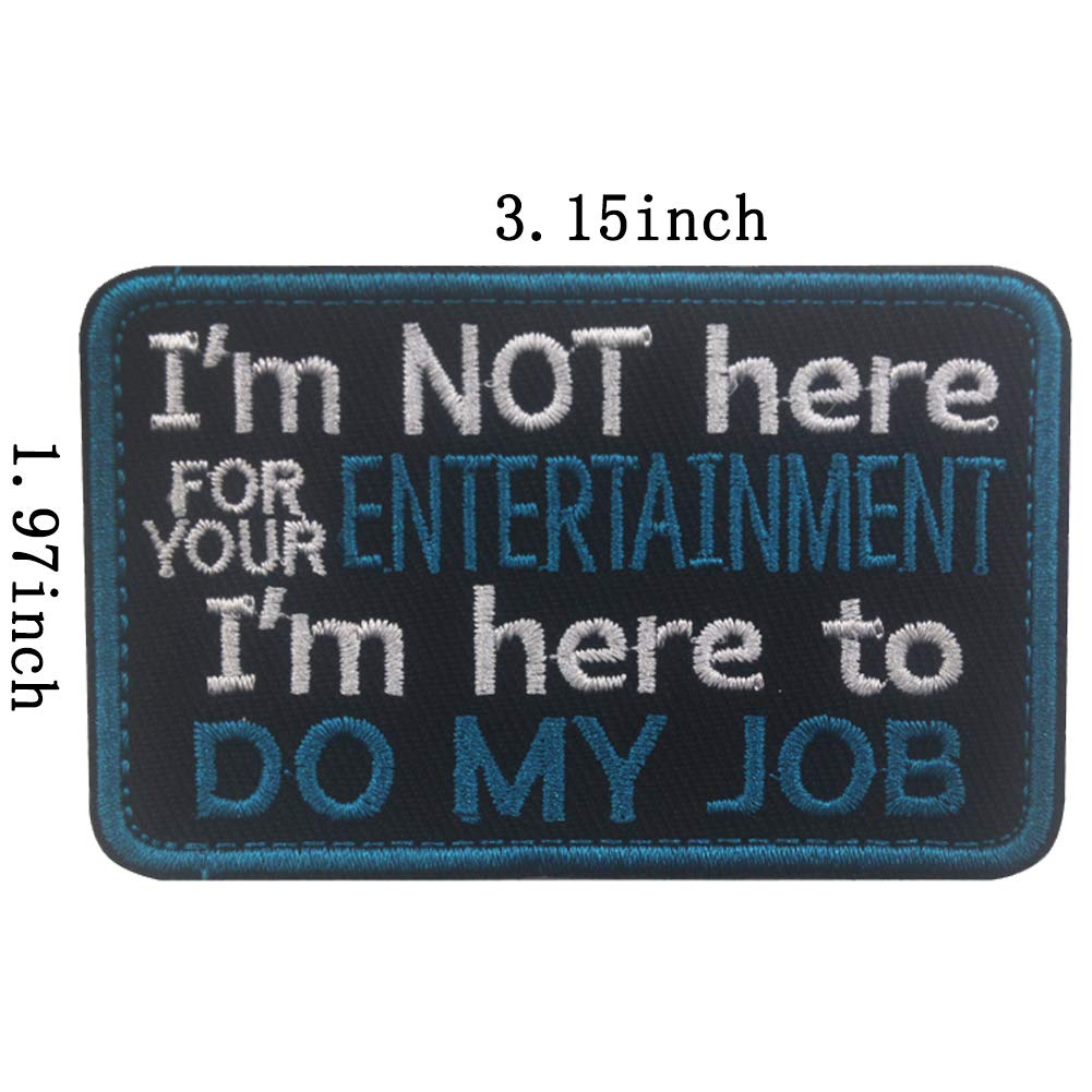 Service Dog Patch Not All Disabilities are Visible, Do My Job Not for Your Entertainment, Medical Alert, If Handler is Down, We are A Team Forever, Do Not Distract Embroidered Patches - Image 9
