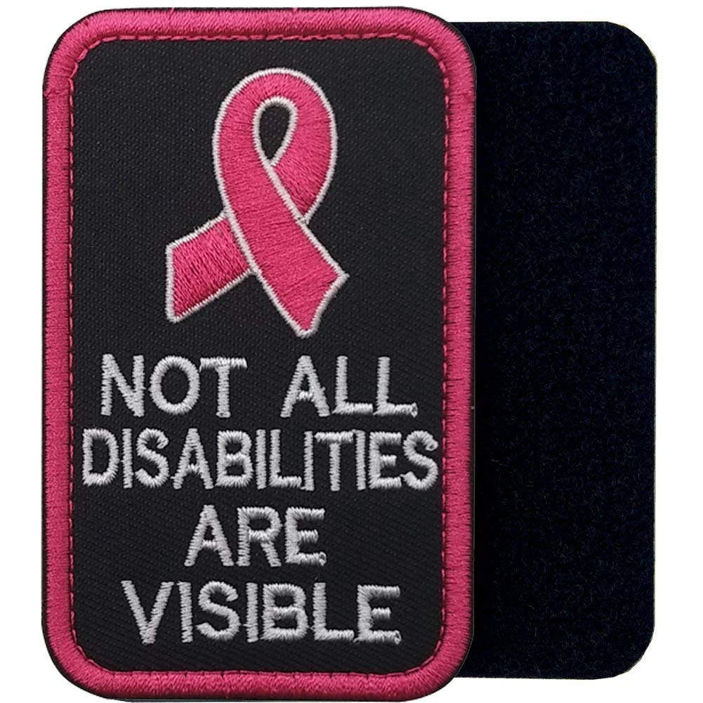 Service Dog Patch Not All Disabilities are Visible, Do My Job Not for Your Entertainment, Medical Alert, If Handler is Down, We are A Team Forever, Do Not Distract Fastener Hook and Loop Patches - Image 4