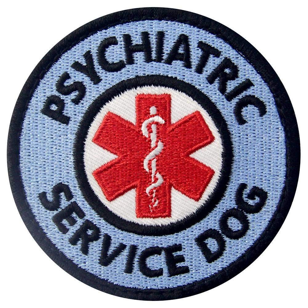Service Dog PTSD Do Not Distract, Not All Disabilities are Visible Embroidered Fastener Hook and Loop Backing Patches for Vests/Harnesses - Image 8