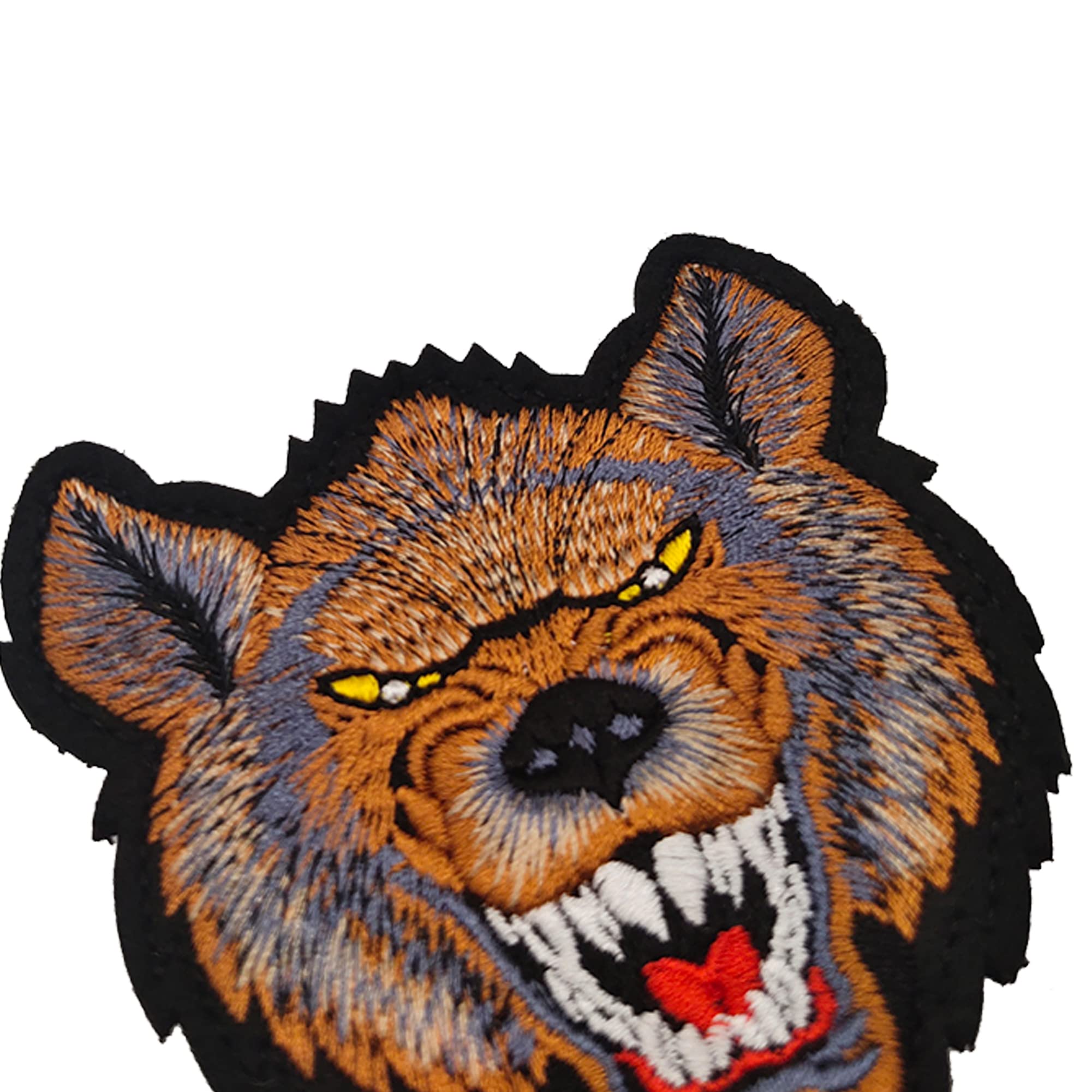 Spotted Hyena Tactical Military Morale Embroidered Patch - Pet Animal Costume Accessory Kit Fastener Hook and Loop Backing Badges Appliques - Image 5