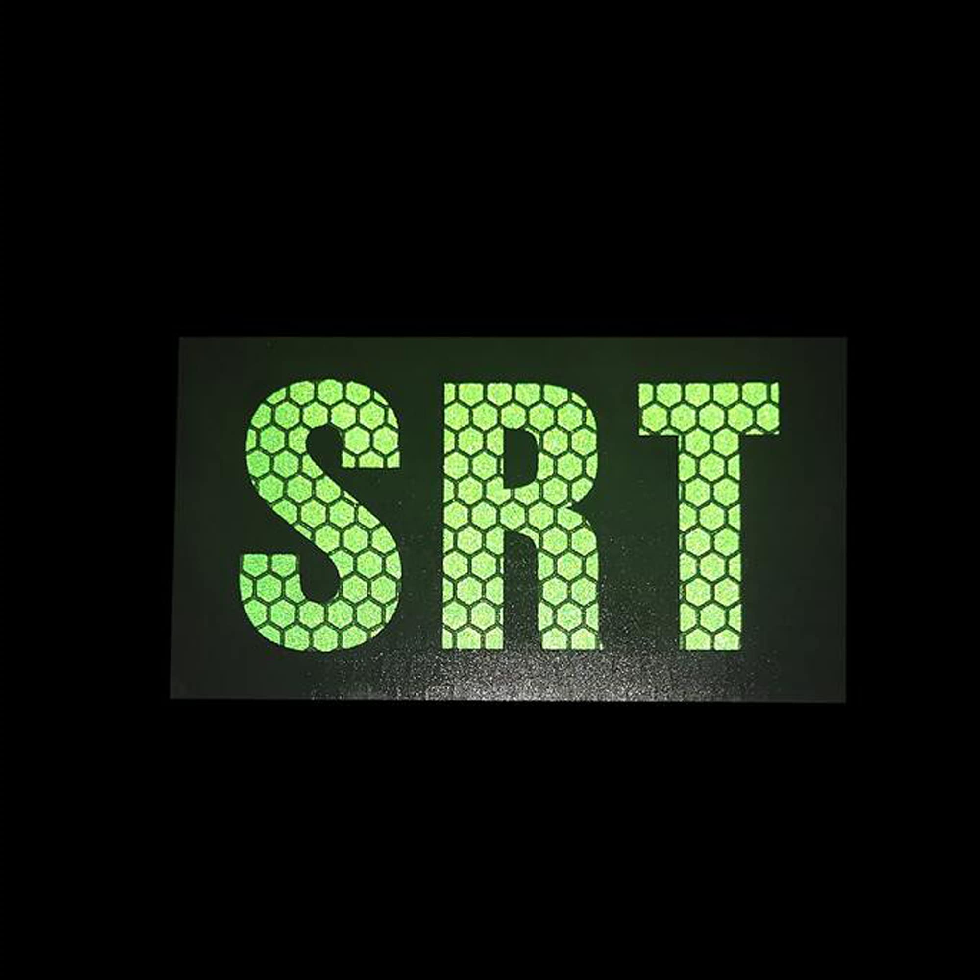 SRT Reflective Laser Cut Patch IR Infrared Reflection Armband Badges Decorative Patches Sewing Appliques - Image 3