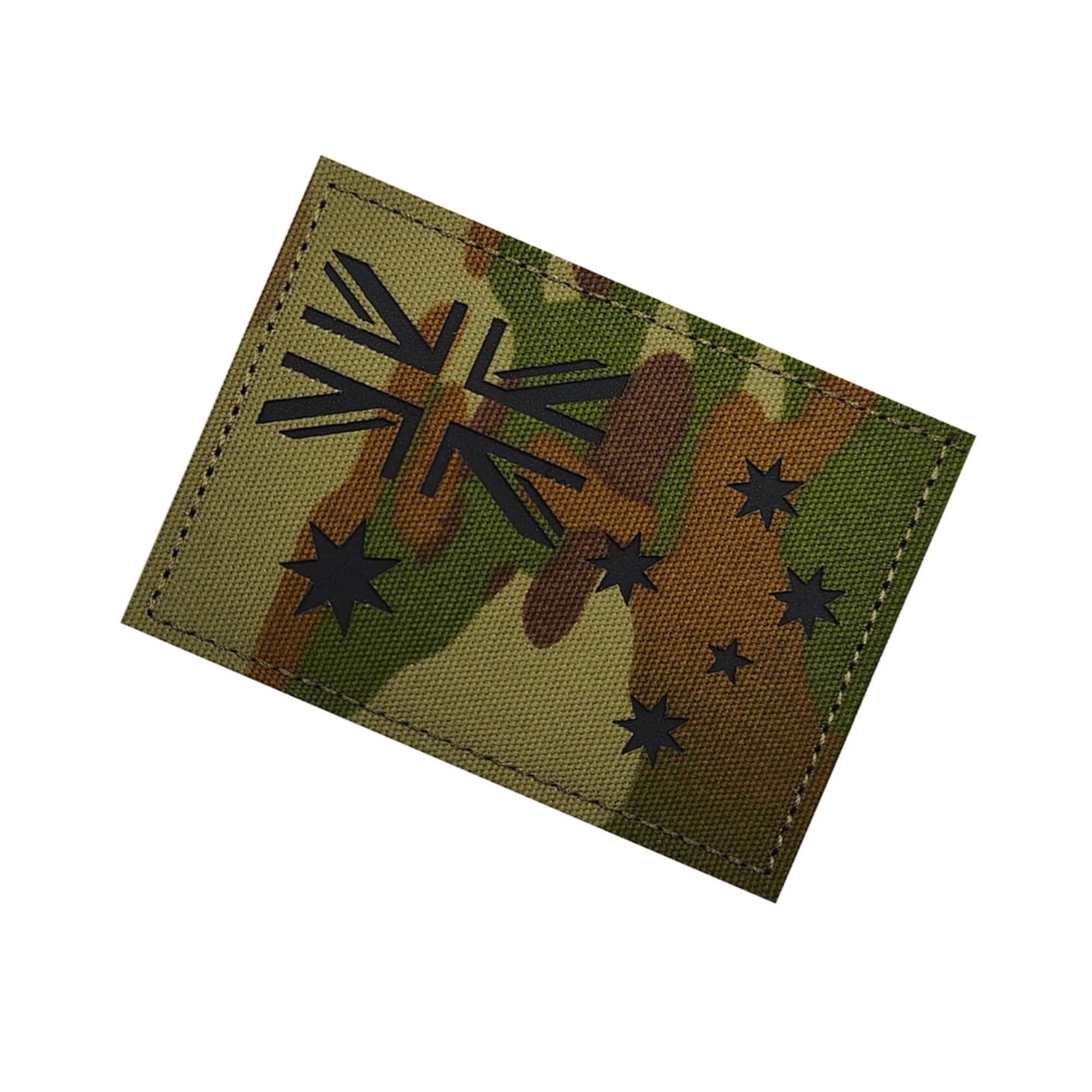 Tactical Australia Flag Patch, Camouflage Military Patch with Hook and Backing, Reflective Australian Flag Emblem, 7.5 x 5.5 CM - Image 4