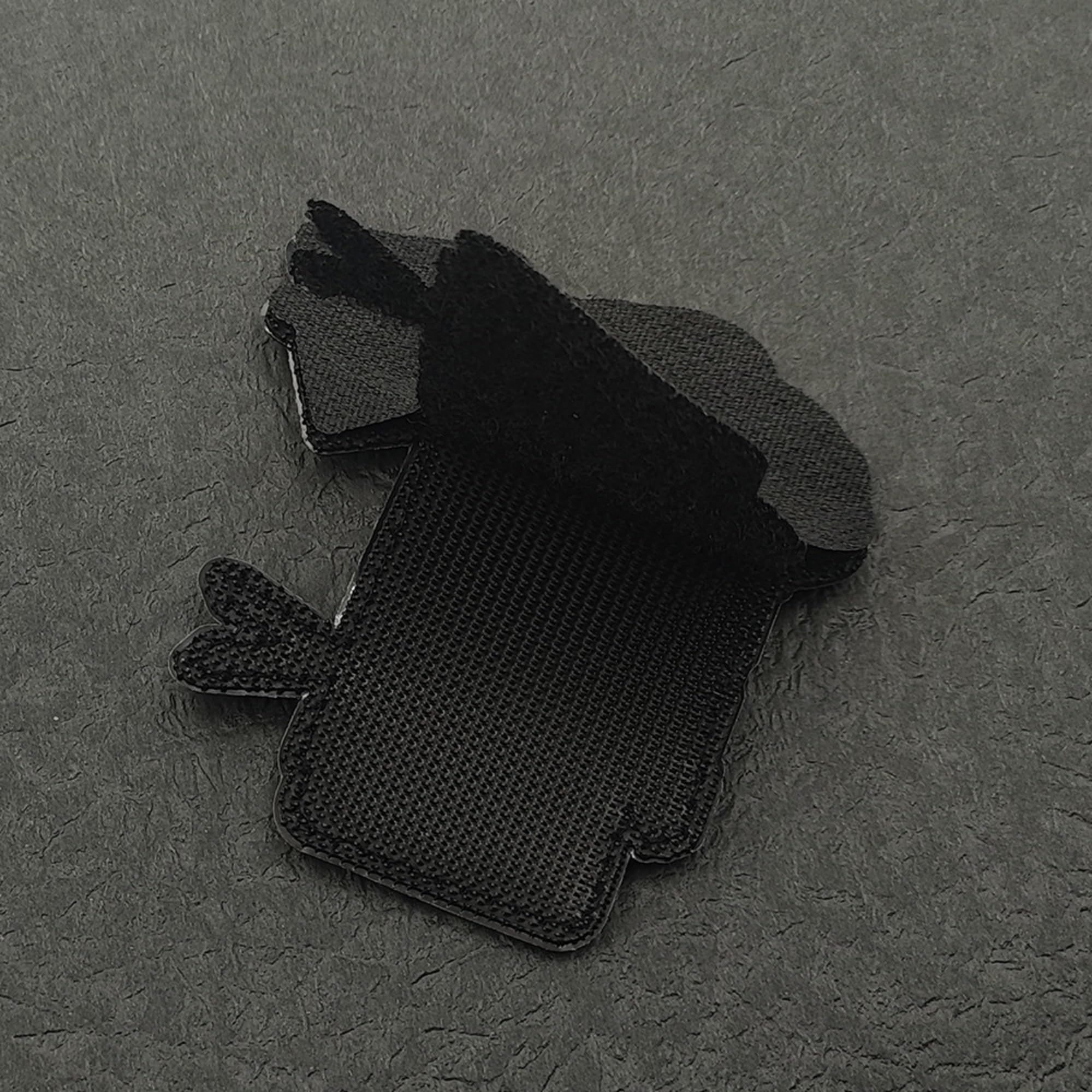 Tactical Morale PVC Patch, Keep Smile and Waiting for Flash Design, Hook and Loop Backing, 3D Rubber Badge, 3.15 x 3.15 inches - Image 3