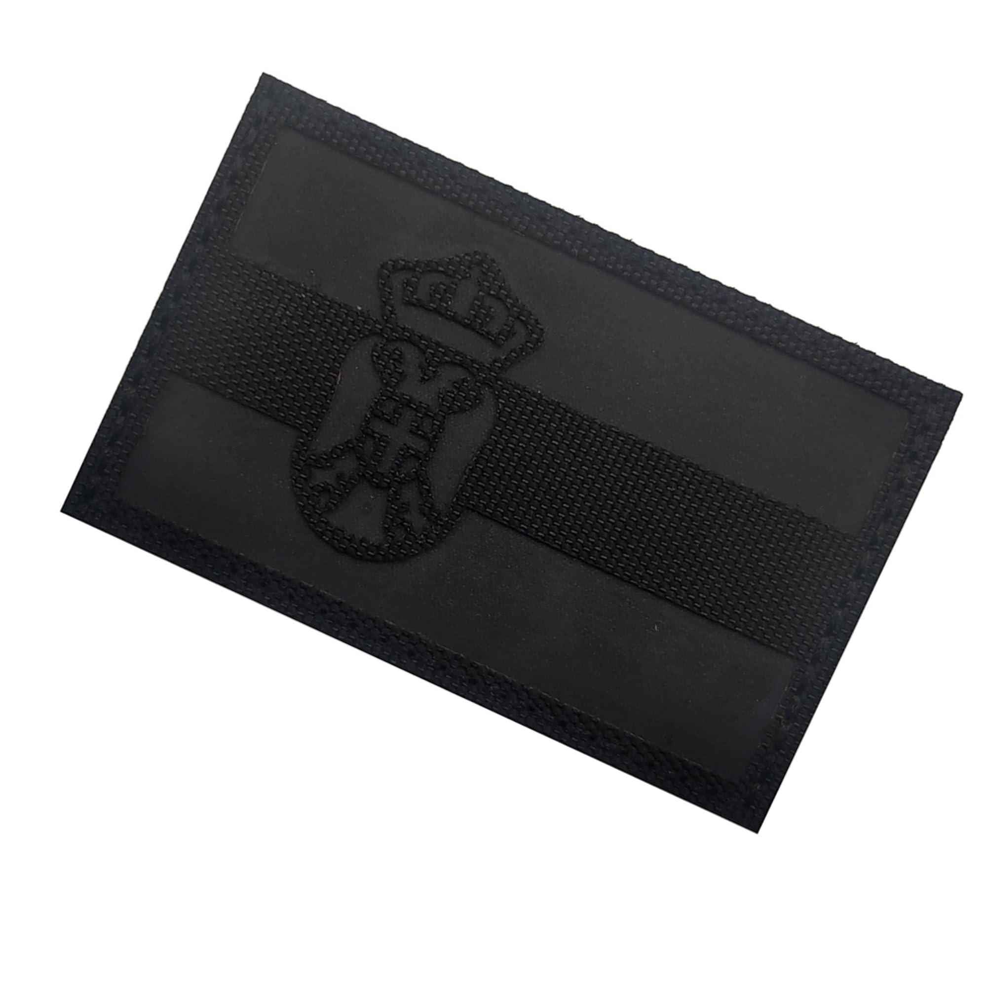 Tactical Serbia Flag Reflective Patch Set, Camouflage and Black, Embroidered Military Patches with Hook and Loop Backing (CP Black) - Image 8