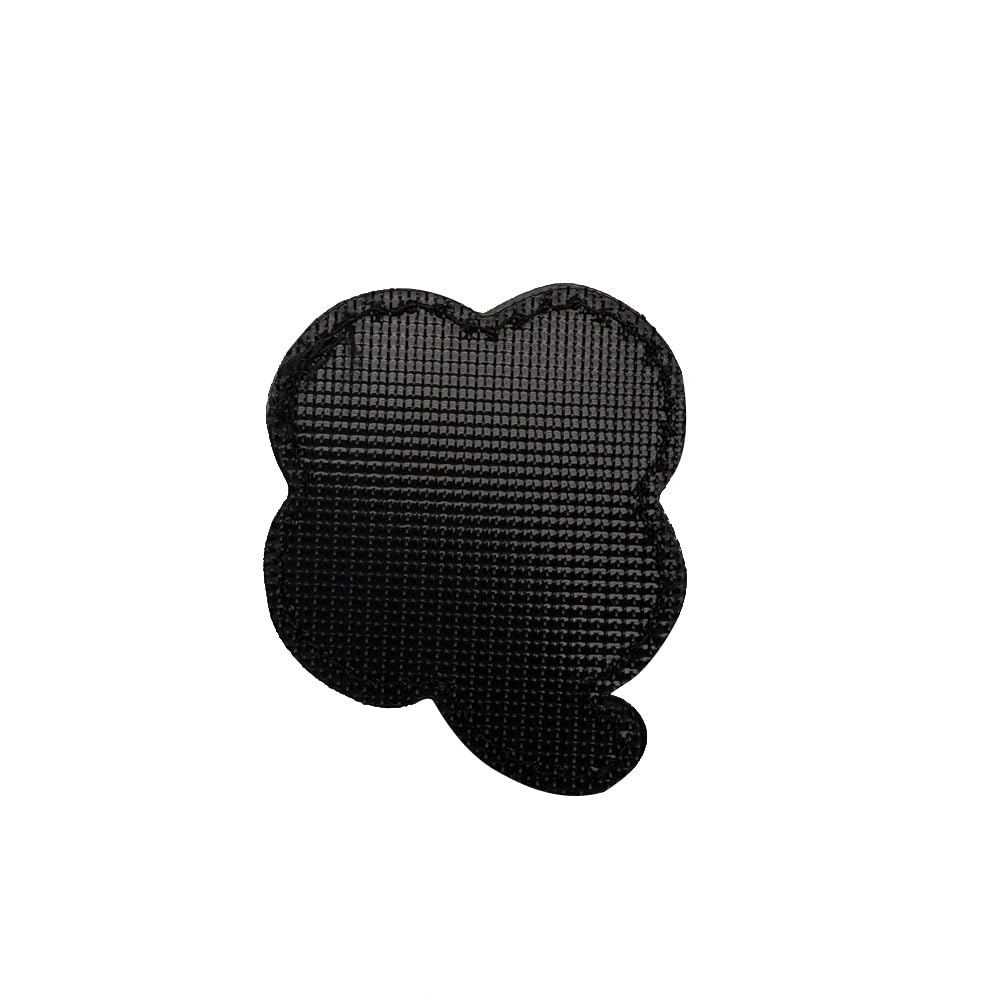 Tactical Skull Clover PVC Morale Patches, Hook and Loop Backing Outdoor Armband Badges, 2.28 x 1.93 Inch - Image 7