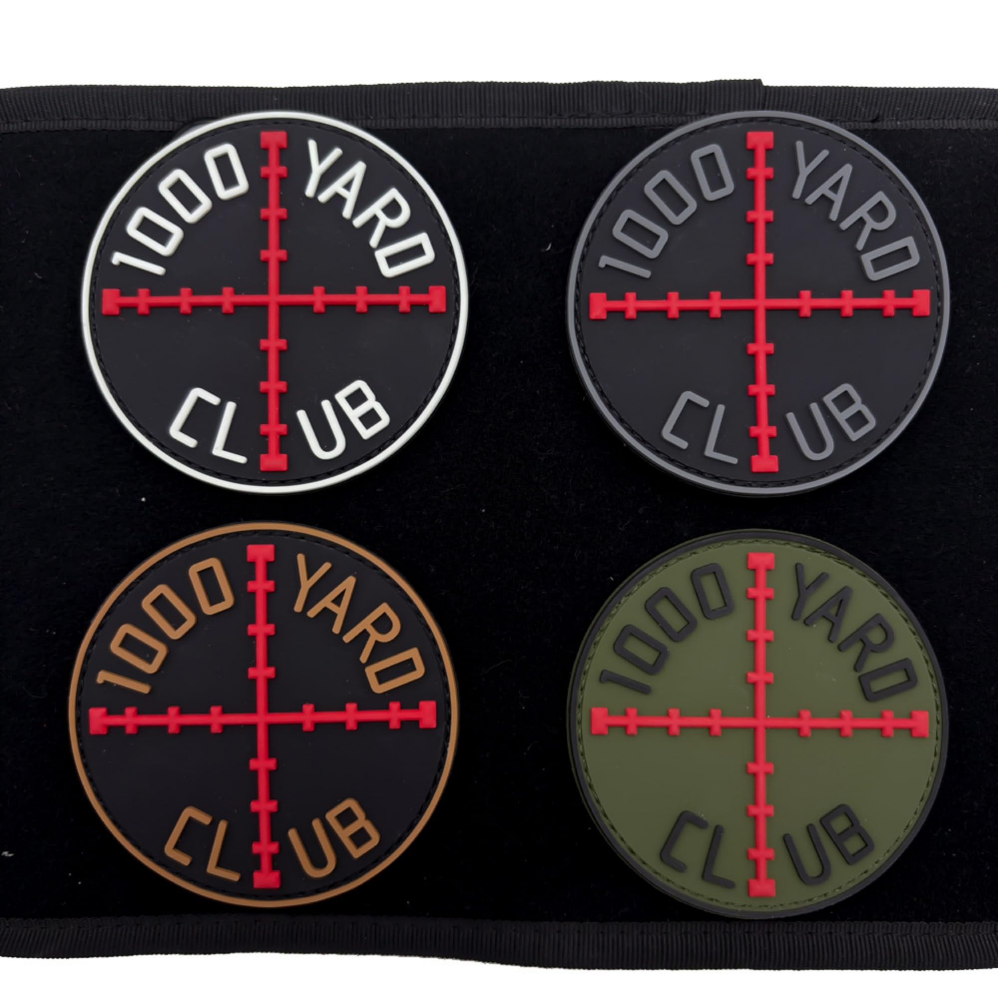 Tactical Sniper PVC Morale Patch, 3.15 Inch, Hook and Loop Backing, 1000 Yard Club Military Armband Badges - Image 8