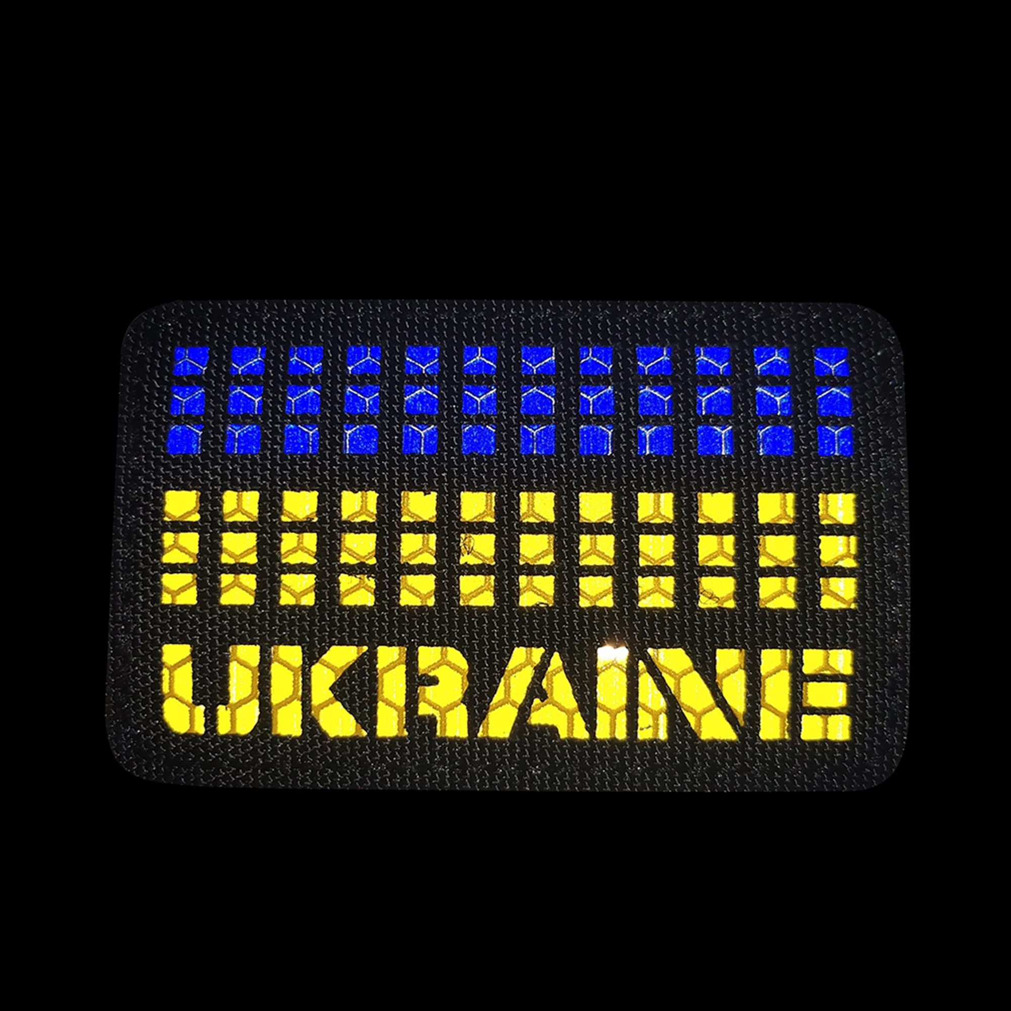 Ukraine Flag IR Infrared Reflective Patch Appliques Ukrainian Flags Tactical Military Morale Emblem Armband Badges Decorative Patches - Image 2