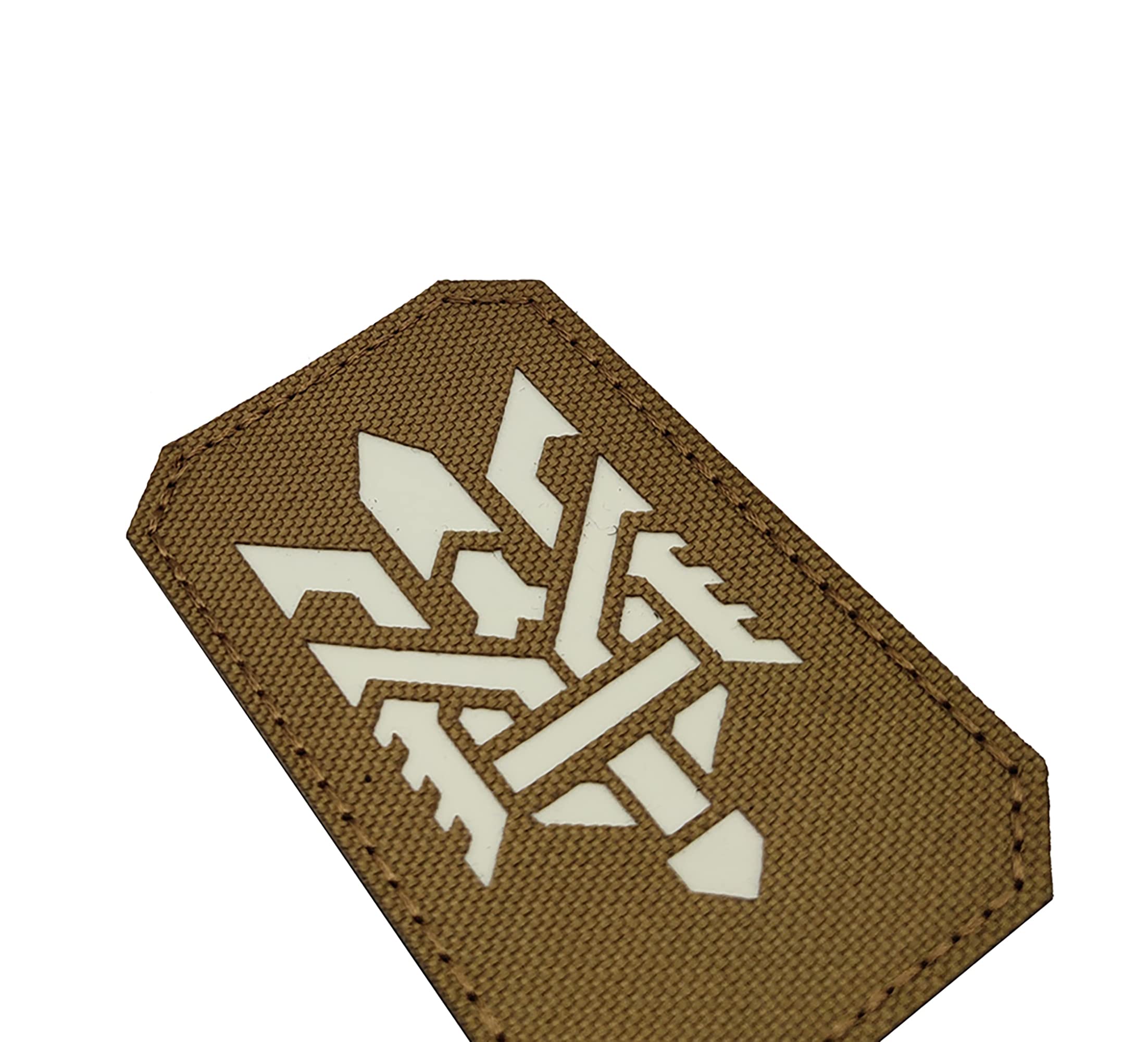 Ukraine Trident Glowing Dark Patches Military Tactical Luminous Patch Appliques Emblem Badges Hook and Loop Fastener Backing - Image 6