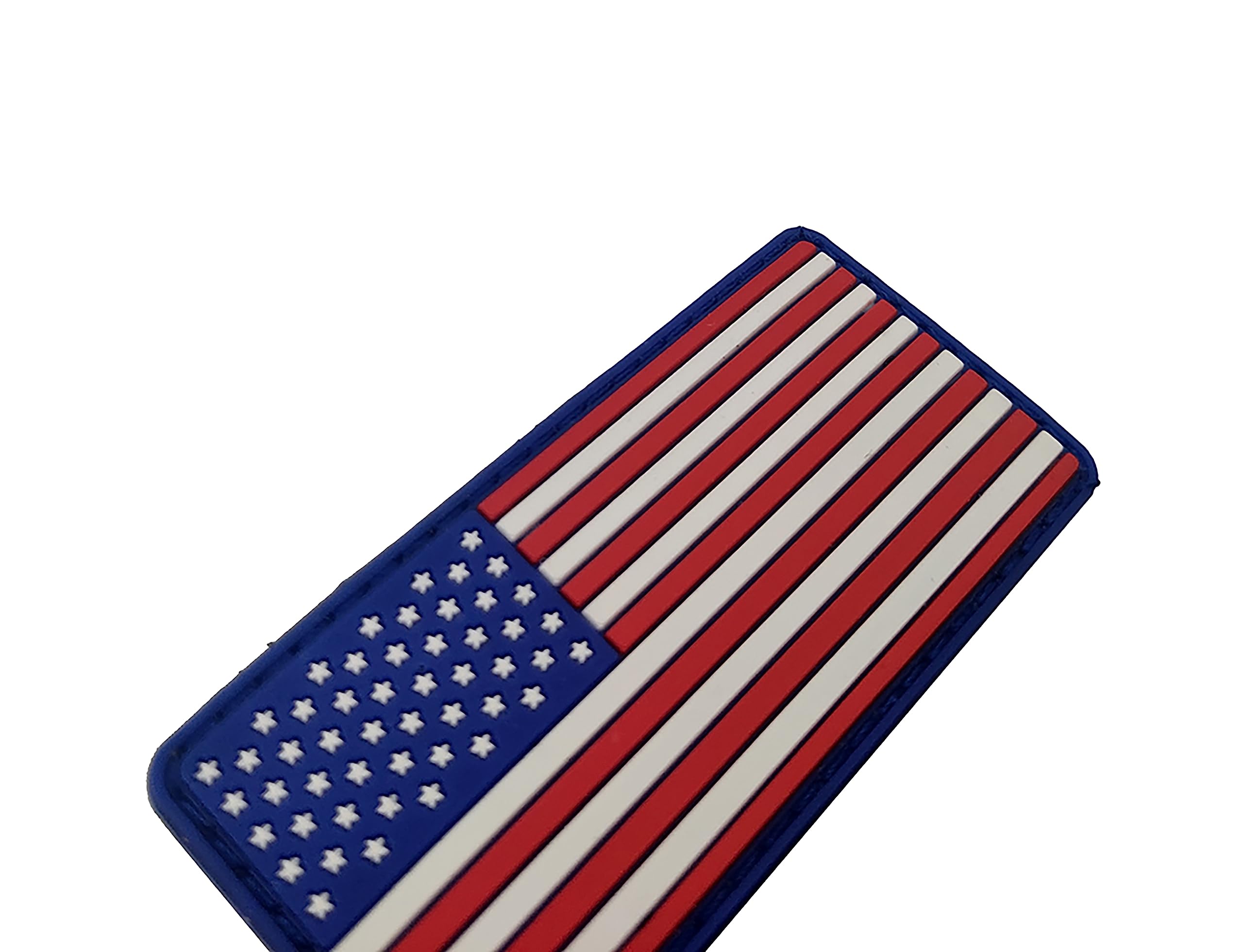 USA American Flag Morale PVC Rubber Patches, Pet Service Dog Collars Patch for Dog Vest Harness, Tactical Military Morale Badges - Image 5