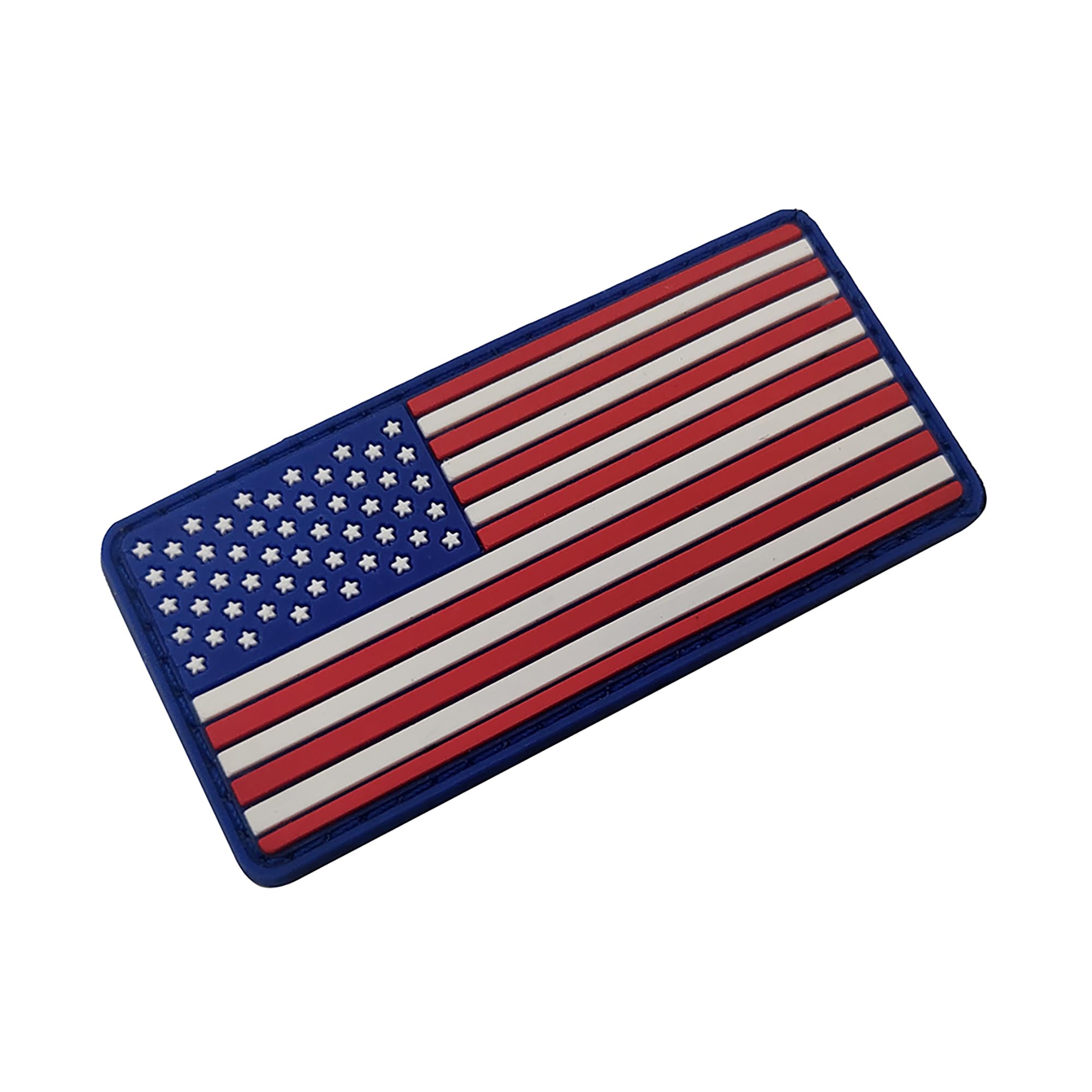 USA American Flag Morale PVC Rubber Patches, Pet Service Dog Collars Patch for Dog Vest Harness, Tactical Military Morale Badges - Image 6