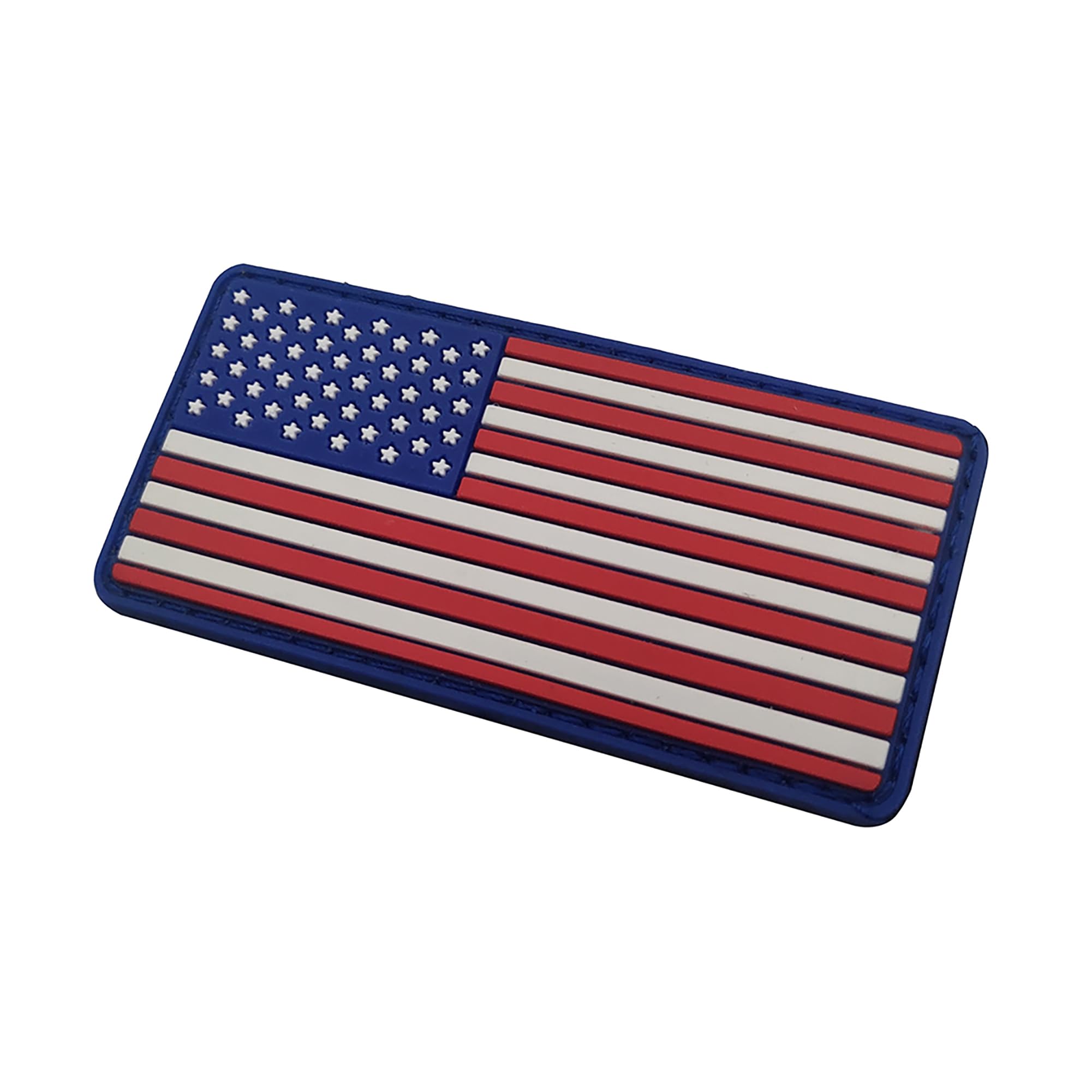 USA American Flag Morale PVC Rubber Patches, Pet Service Dog Collars Patch for Dog Vest Harness, Tactical Military Morale Badges - Image 7