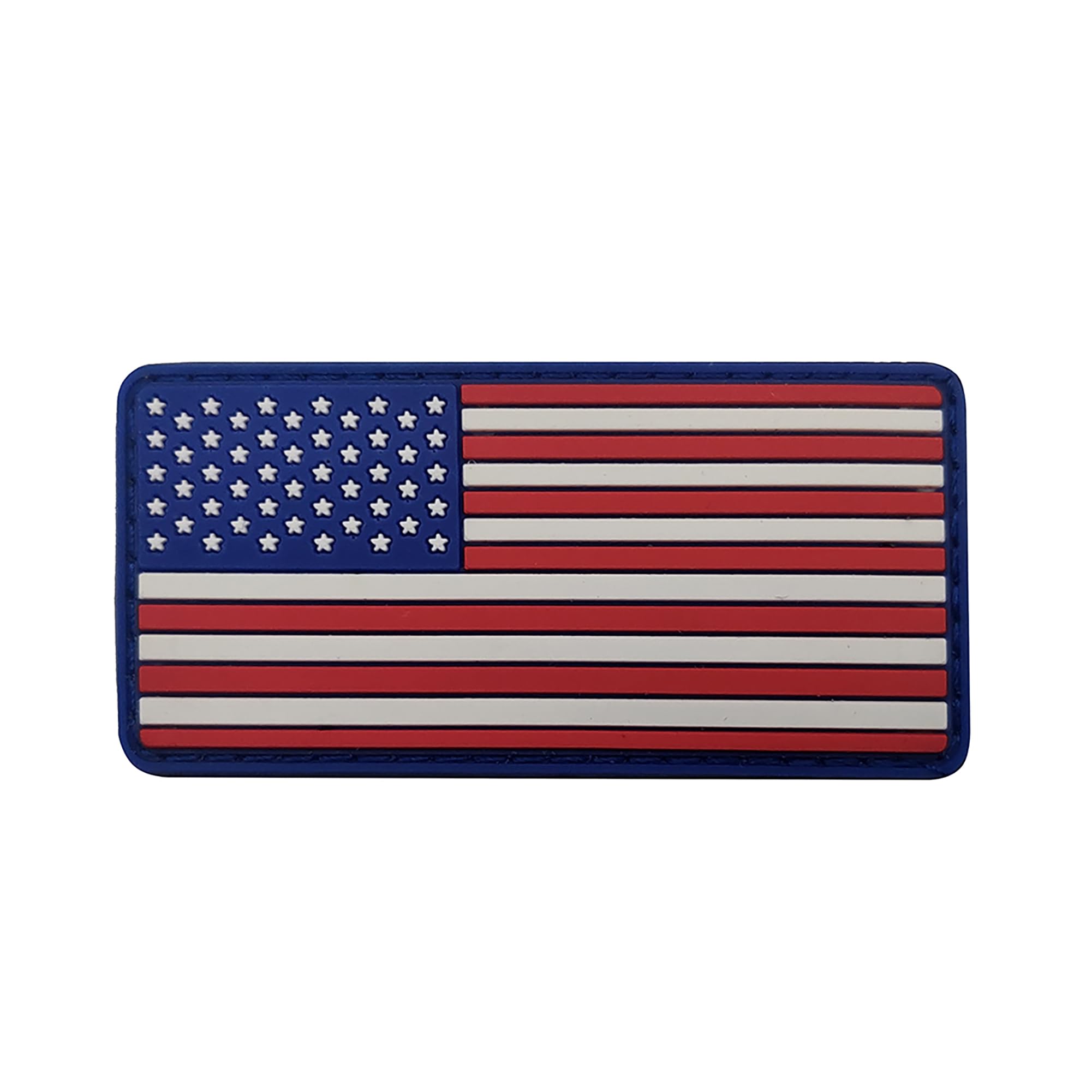 USA American Flag Morale PVC Rubber Patches, Pet Service Dog Collars Patch for Dog Vest Harness, Tactical Military Morale Badges - Image 8