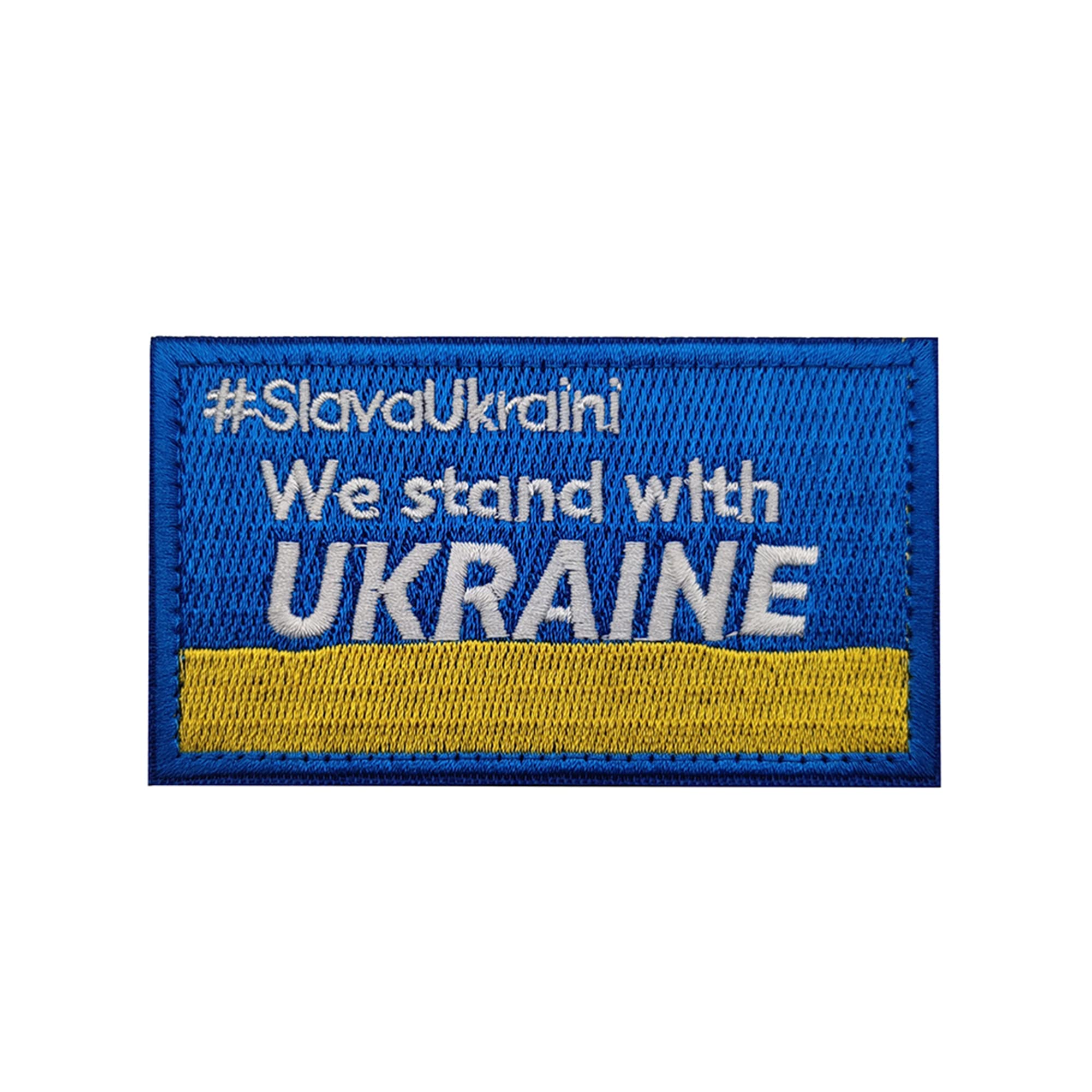 We Stand with Ukraine Ukrainian Flag Embroidered Appliqué Patches DIY Tactical Military Morale Emblem Armband Badge Decorative Patch Appliques - Image 8